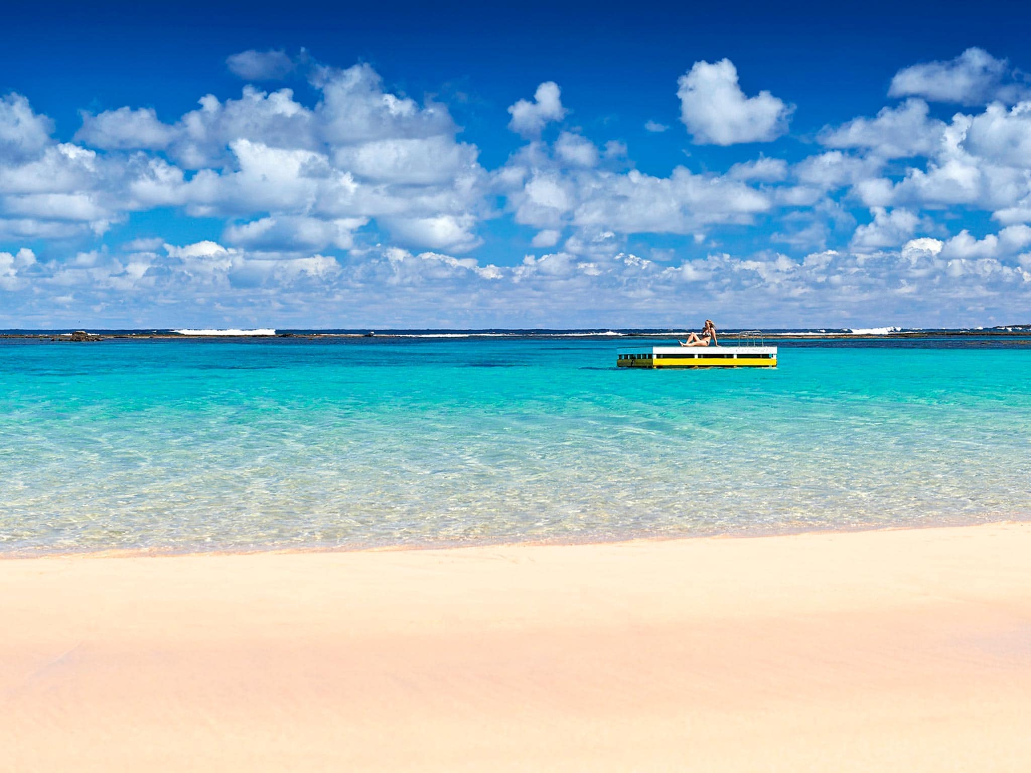 Norfolk Island Travel Centre Emily Bay Swimmer