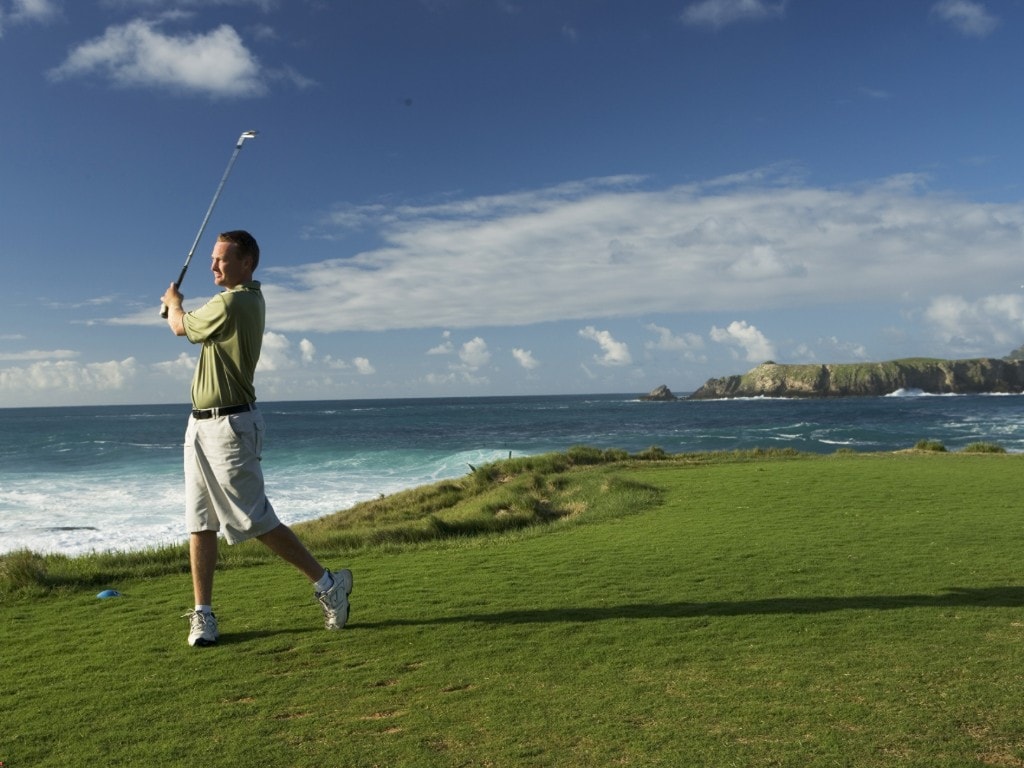 Golfing On Norfolk Island