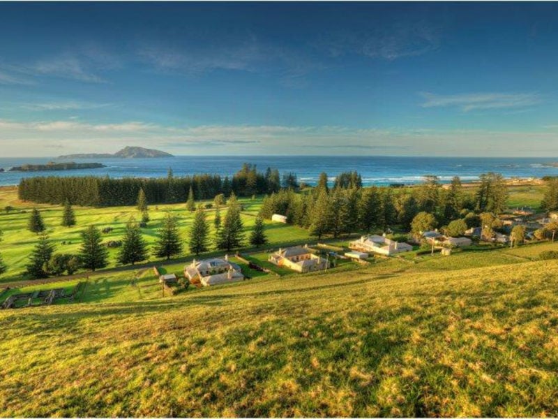 Norfolk Island Travel Centre Golf Course Panorama Ian Rolfe