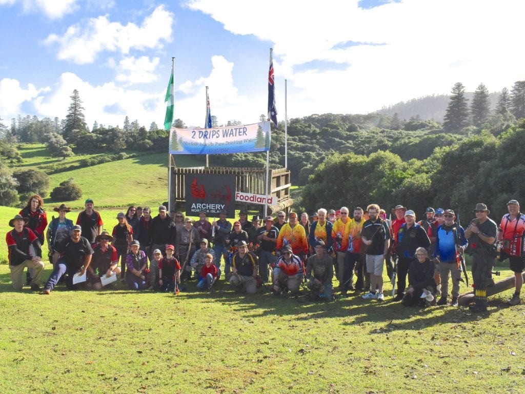 Norfolk Island Archery Group Photo 2019