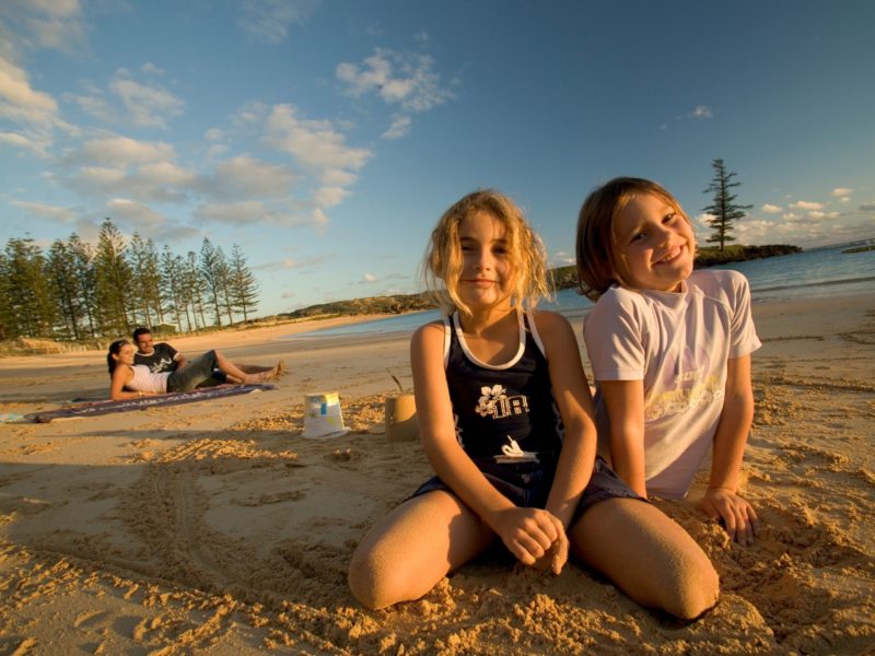 Norfolk Island Family Emily Bay