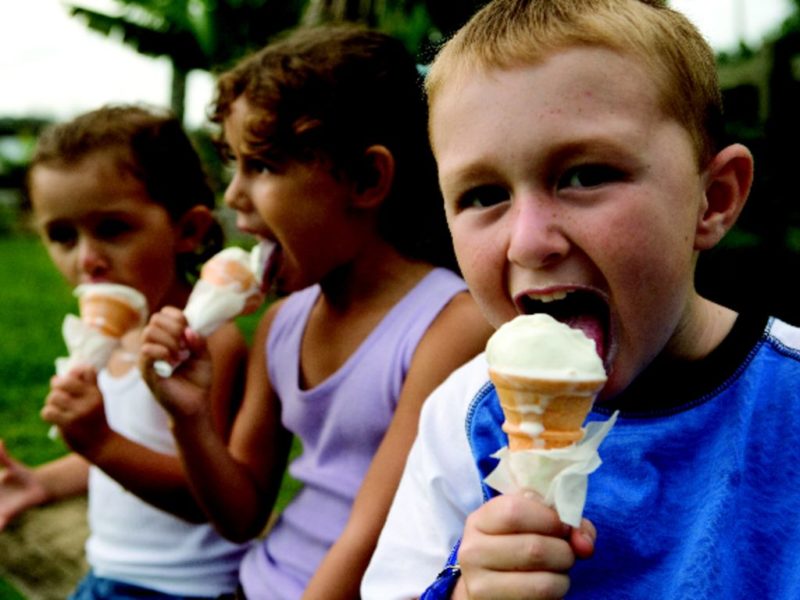 Norfolk Island Kids Ice Cream Family