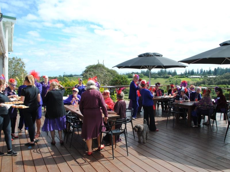Castaway Norfolk Island Red Hatters
