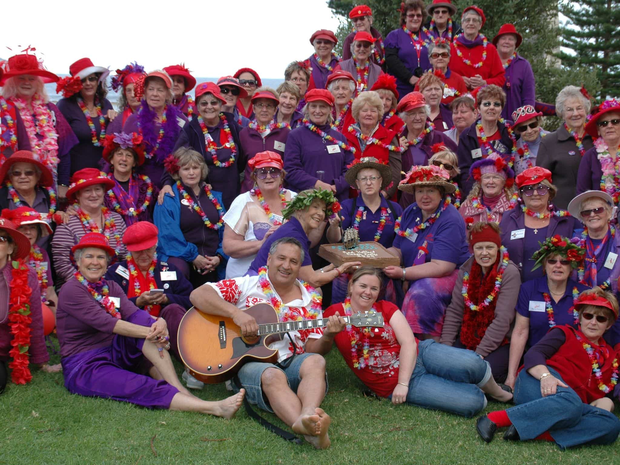 Norfolk Island Red Hatters