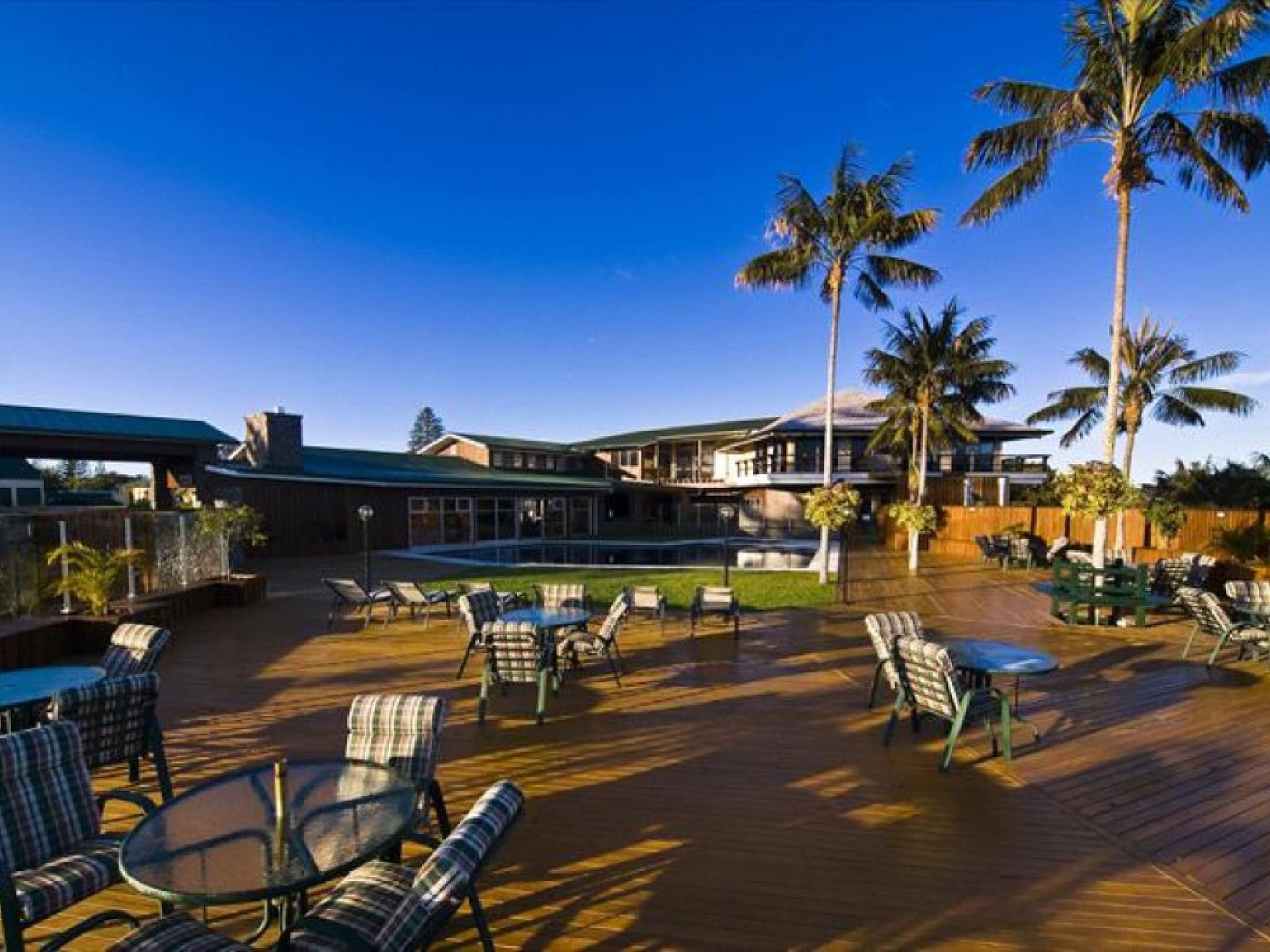 South Pacific Resort Hotel Norfolk Island Deck