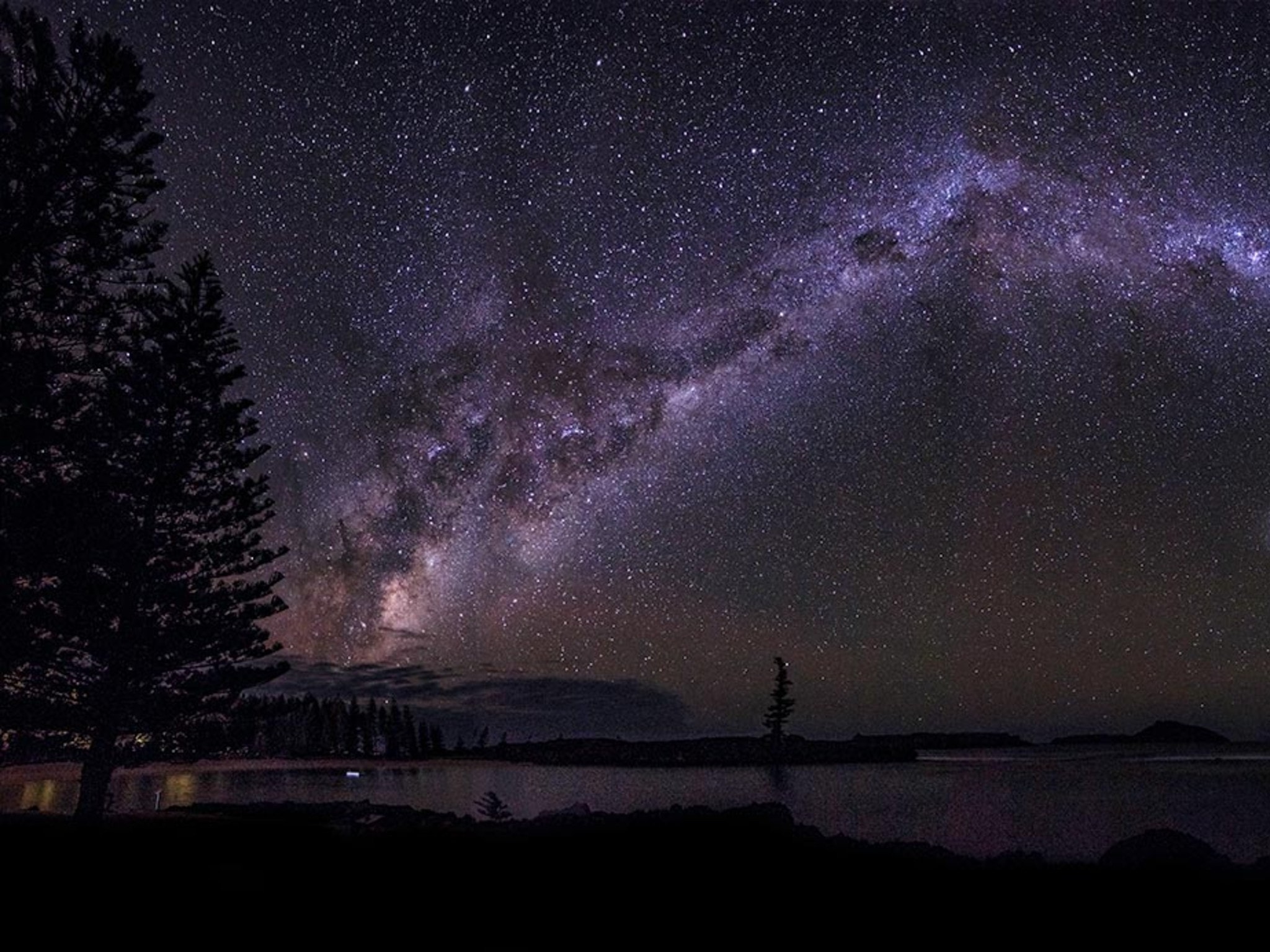 Julie Hartwig Norfolk Island 2018 A 5 Shot Panorama Reveals The Milky Way In All Its Glory