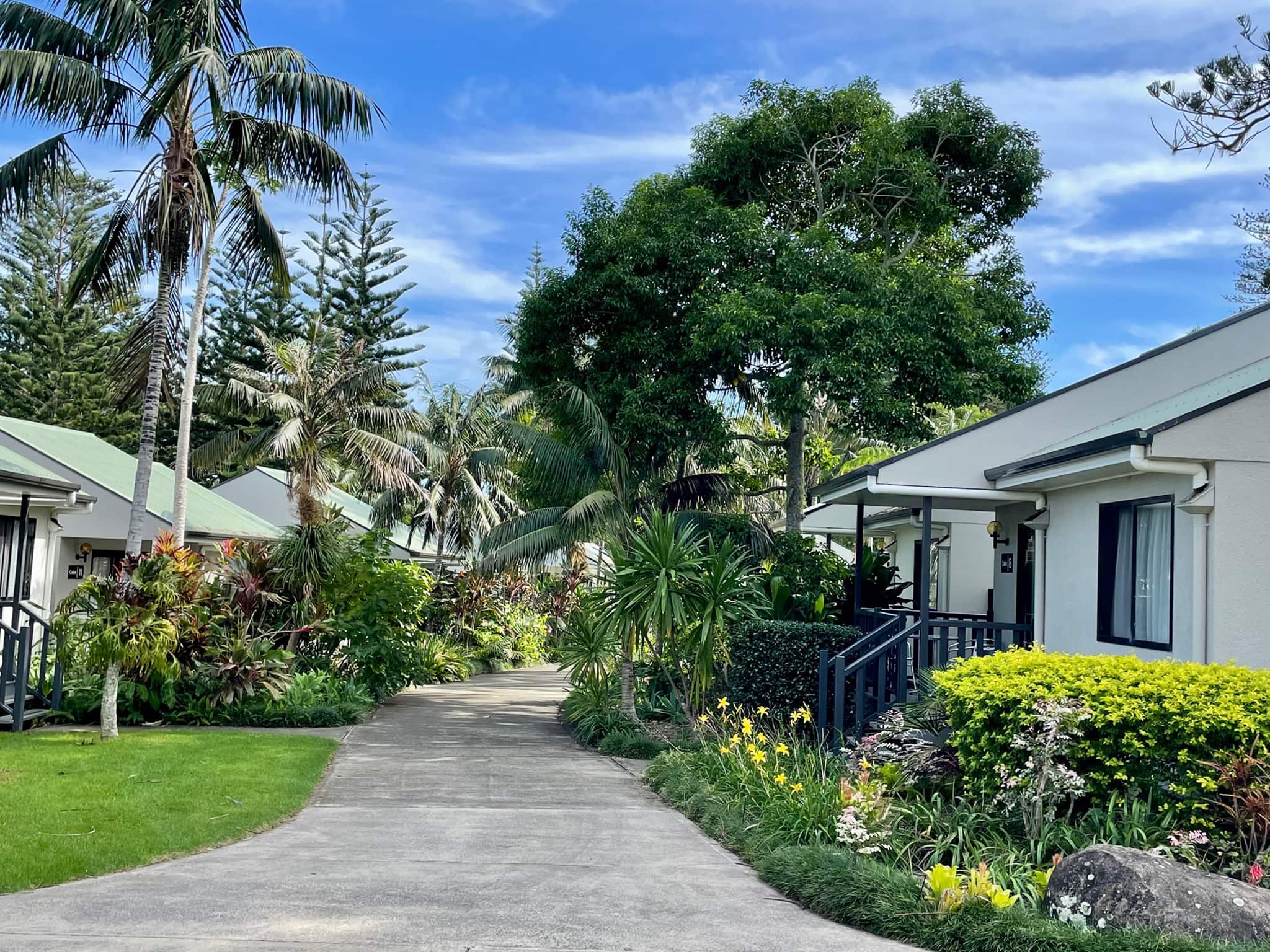 Cabins at Governor's Lodge on Norfolk Island