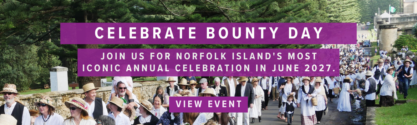 Bounty Day Parade on Norfolk Island