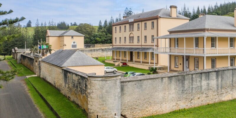 Historic Row in Kingston and Arthur's Vale on Norfolk Island